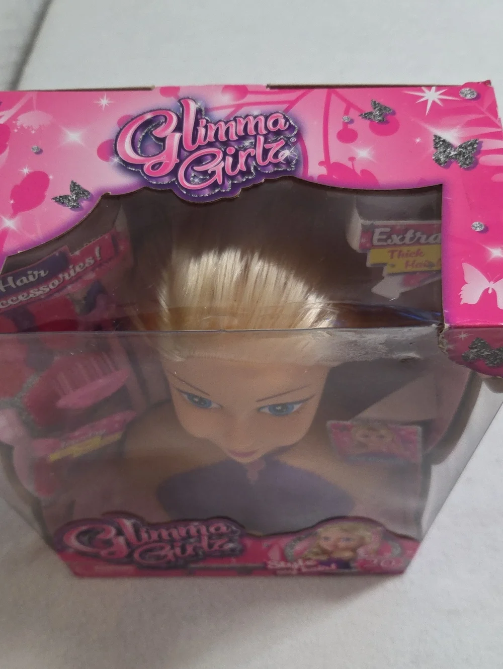 NIB ZURU GLIMMA  GIRLZ STYLING HEAD